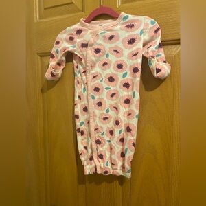 Floral Kids Pajamas Nightgown